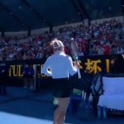 Yulia Putintseva, în conflict cu fanii la Australian Open/Foto: captură X