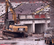 Se lucrează pentru demolarea stadionului Dinamo. Imagini surprize pe 23 ianuarie 2026. Foto: Valentin David (GSP.RO)