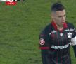 Cîrjan, ratare în Hermannstadt - Dinamo / FOTO: Captură TV @Prima Sport 1