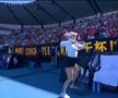 Yulia Putintseva, în conflict cu fanii la Australian Open/Foto: captură X