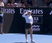 Yulia Putintseva, în conflict cu fanii la Australian Open/Foto: captură X