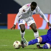 Alhassan în Dinamo Zagreb - FCSB / foto: Imago