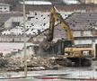 Se lucrează pentru demolarea stadionului Dinamo. Imagini surprize pe 23 ianuarie 2026. Foto: Valentin David (GSP.RO)