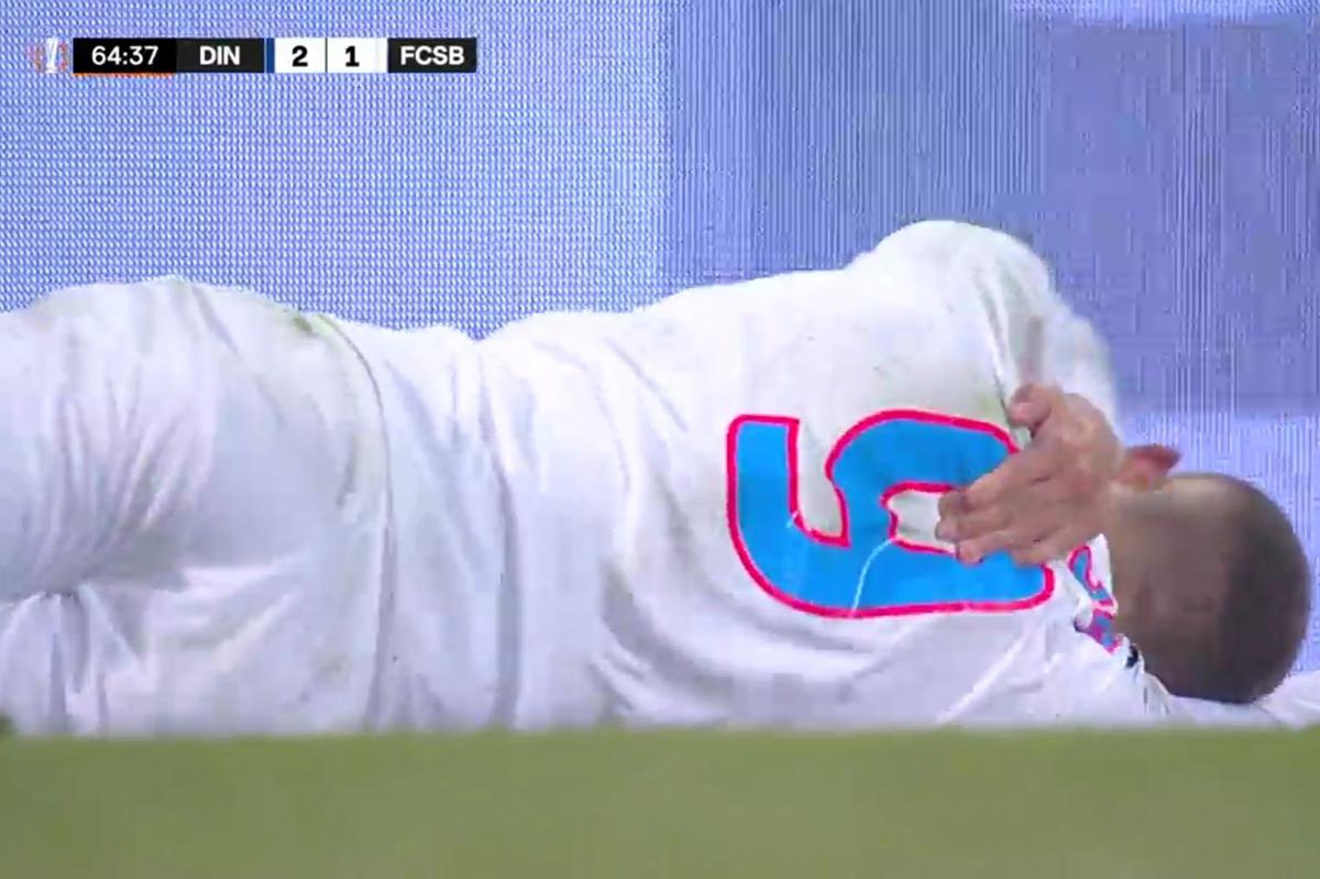 Penalty-ul cerut de Daniel Bîrligea în Dinamo Zagreb - FCSB