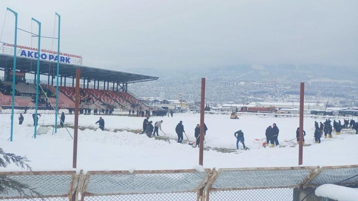 Meci amânat în Turcia, din cauza zăpezii