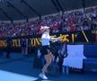 Yulia Putintseva, în conflict cu fanii la Australian Open/Foto: captură X