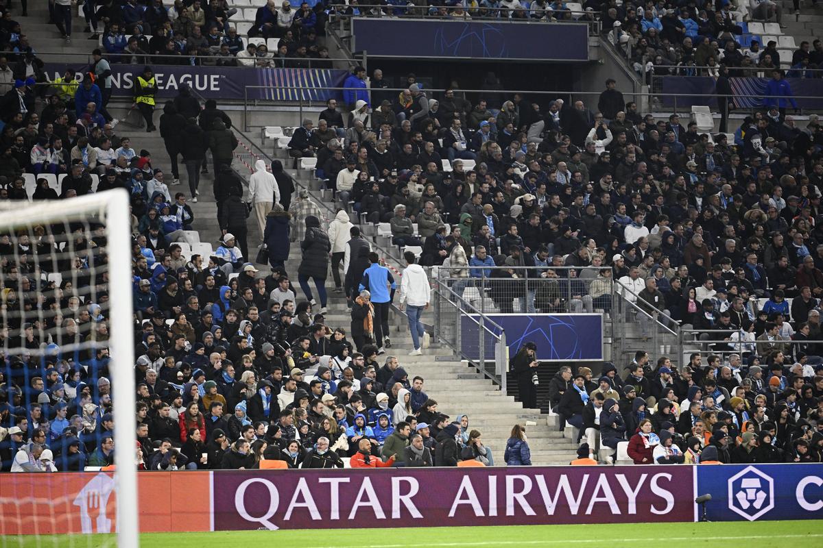 Atmosfera de la Marseille - Liverpool