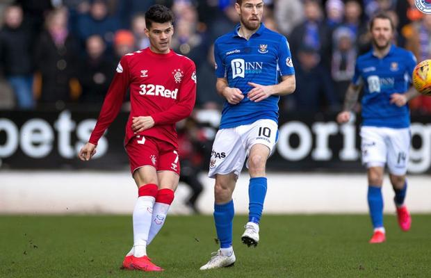 Ianis Hagi, schimbat în minutul 78 în deplasarea cu St. Johnstone » La doar două minute, echipa lui Gerrard a fost egalată!