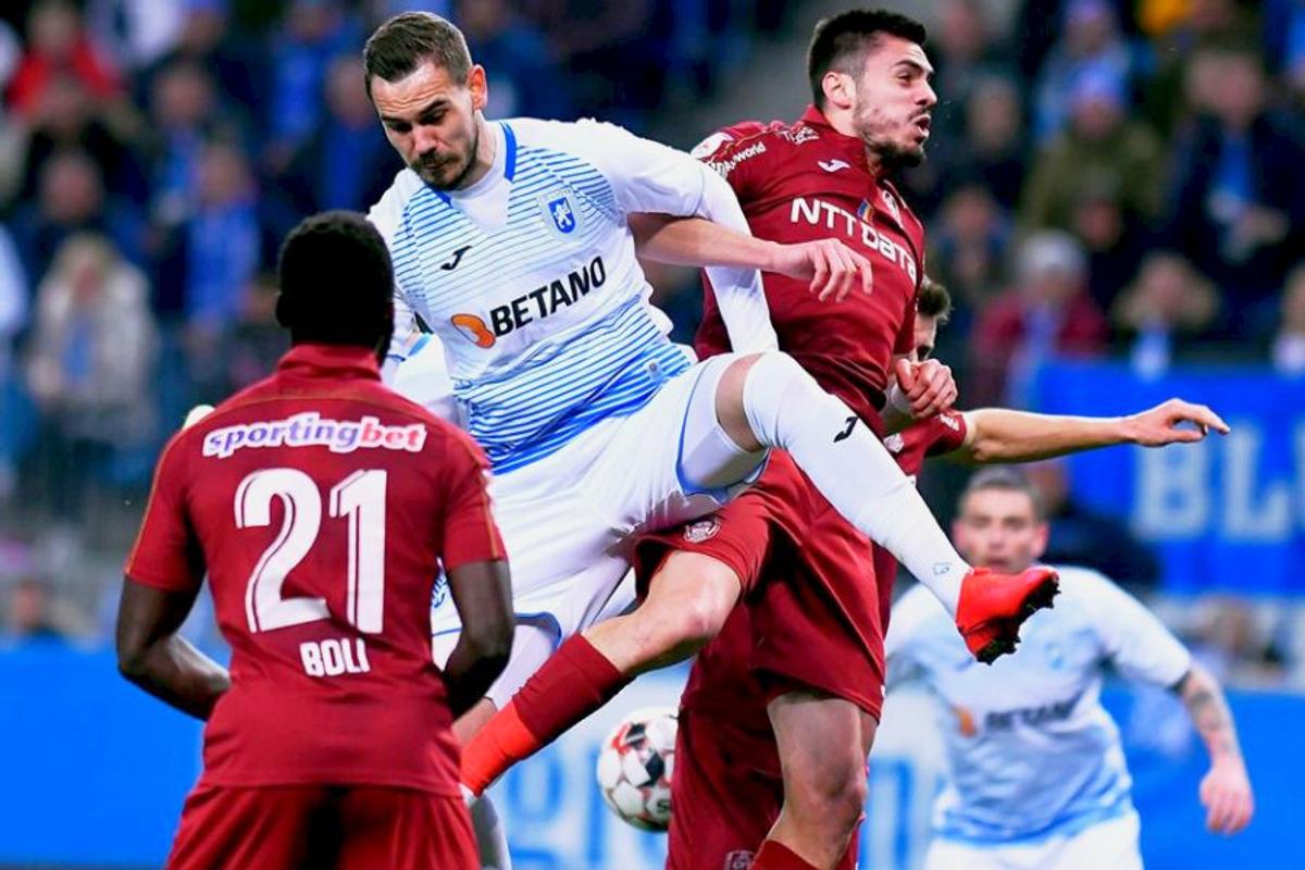 CRAIOVA - CFR CLUJ 0-2 // FOTO + VIDEO Cinismul triumfă în derby! CFR Cluj învinge la Craiova și intră cu un avans de 3 puncte în play-off