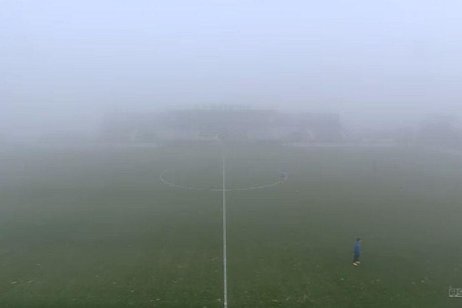 FOTO: Captură DigiSport Viitorul - Poli Iași nu se mai joacă nici azi din cauza ceții! Meciul va fi reprogramat