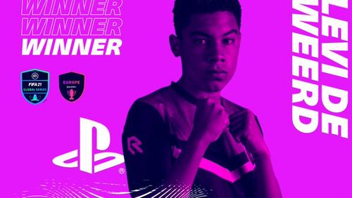 Levi de Weerd, olandezul de numai 16 ani, e noul campion european la FIFA 21.