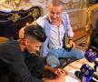 Gigi Becali și Florinel Coman