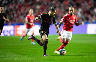 Benfica Lisabona - Ajax 2-2 în „optimile” Champions League » Spectacol total pe Da Luz!