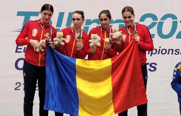 Aur pentru România! „Tricolorele” s-au impus la Campionatele Europene de scrimă pentru juniori și cadeți