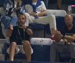 Ion Țiriac Jr. în timpul semifinale Cîrstea - Paolini / FOTO: Captură TV @Digi Sport 2