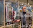 Eugen Voicu, fotografiat de Andrei Nicolescu alături de trofeele lui CFR Cluj Capturi Antena Sport