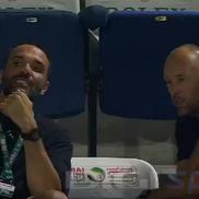 Ion Țiriac Jr. în timpul semifinale Cîrstea - Paolini / FOTO: Captură TV @Digi Sport 2