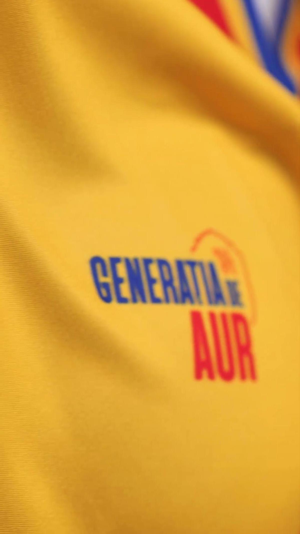 Au apărut primele imagini cu tricoul României pentru meciul de adio al Generației de Aur