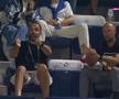 Ion Țiriac Jr. în timpul semifinale Cîrstea - Paolini / FOTO: Captură TV @Digi Sport 2