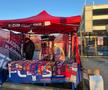 Fan shop-ul celor de la FCSB la meciul cu Dinamo