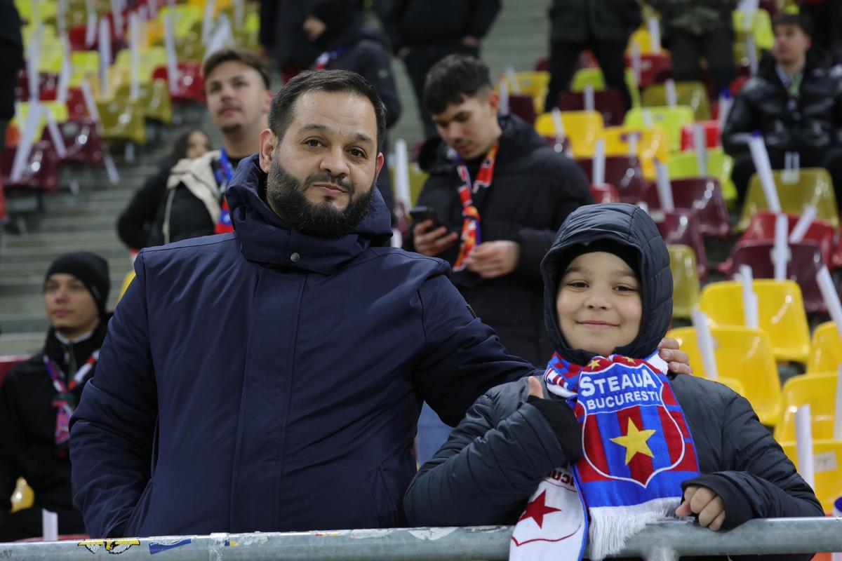 FCSB - Dinamo, imagini înainte de meci