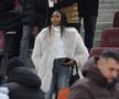 Mbali Malindi, iubita lui Siyabonga Ngezana, la meciul FCSB - Dinamo/ Foto: Ionuț Iordache GSP