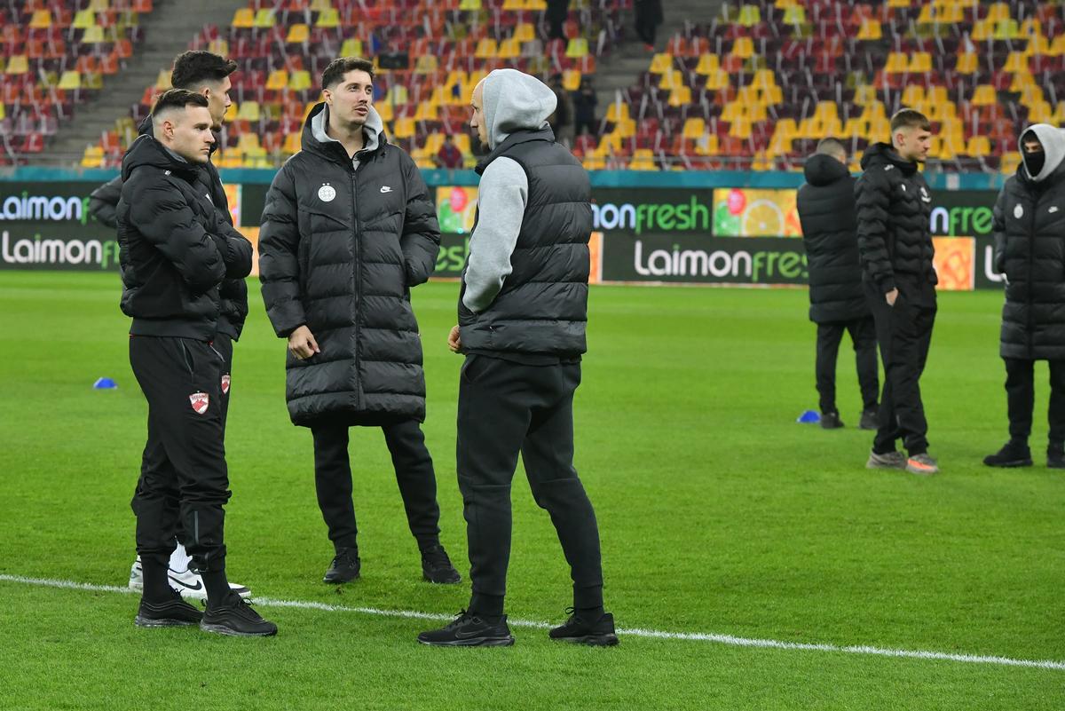 FCSB - Dinamo, imagini înainte de meci