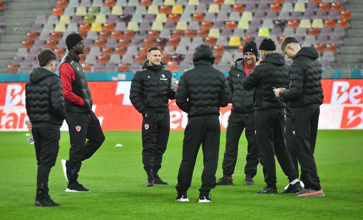 FCSB - Dinamo, imagini înainte de meci