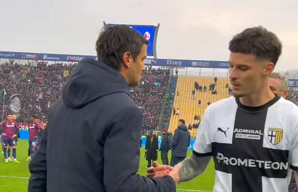 Suporterii Parmei, la picioarele lui Cristi Chivu » S-au săturat de Dennis Man: „Până și porumbeii care vin...”