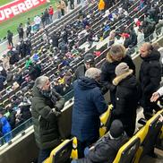 Personalități prezente la FCSB - Dinamo pe Arena Națională / foto: GSP