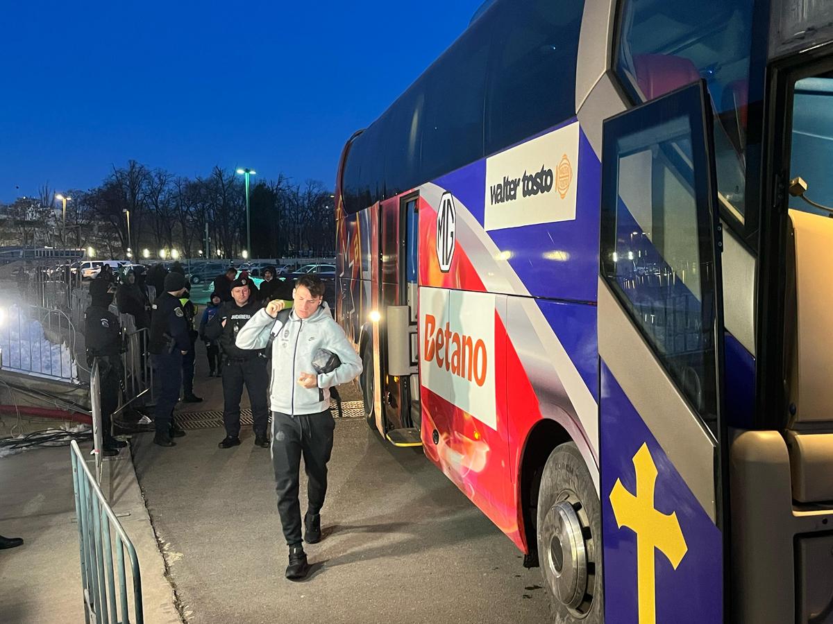FCSB - Dinamo, imagini înainte de meci