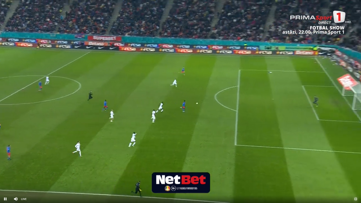 Gele, gol în FCSB - Dinamo