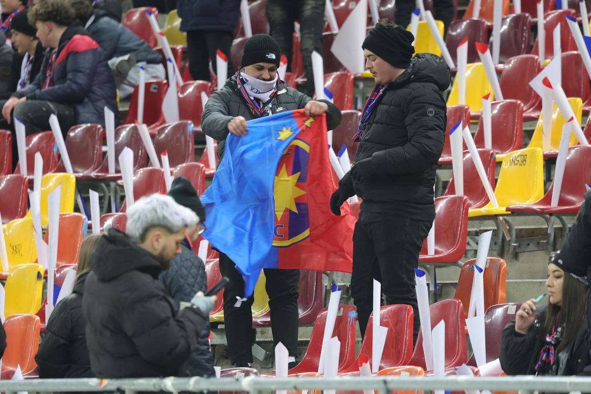 FCSB - Dinamo, imagini înainte de meci