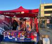 Fan shop-ul celor de la FCSB la meciul cu Dinamo