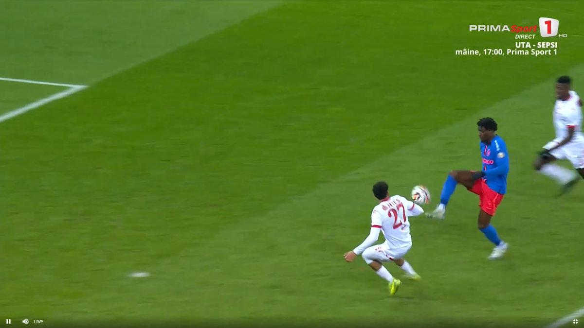 Gele, gol în FCSB - Dinamo