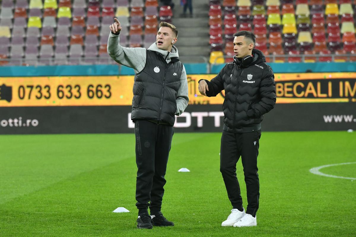FCSB - Dinamo, imagini înainte de meci