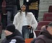 Mbali Malindi, iubita lui Siyabonga Ngezana, la meciul FCSB - Dinamo/ Foto: Ionuț Iordache GSP