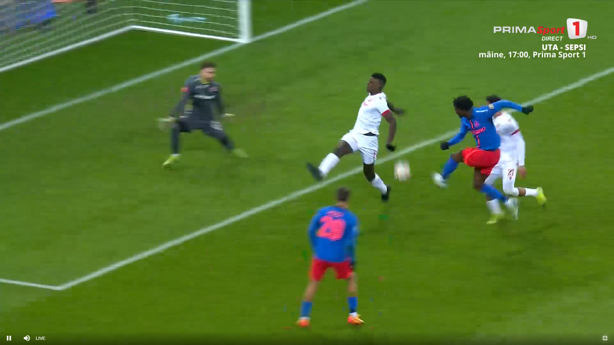 Gele, gol în FCSB - Dinamo