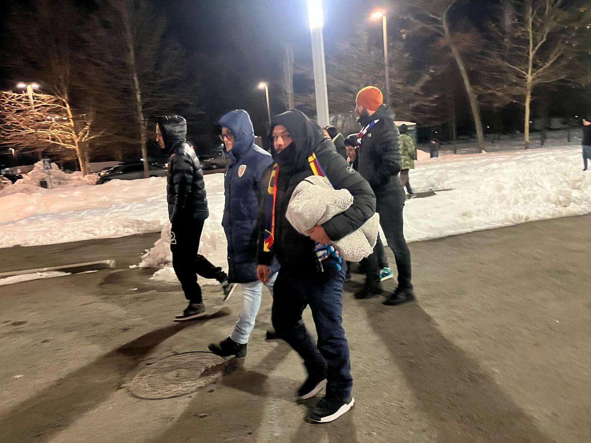 FCSB - Dinamo, imagini înainte de meci