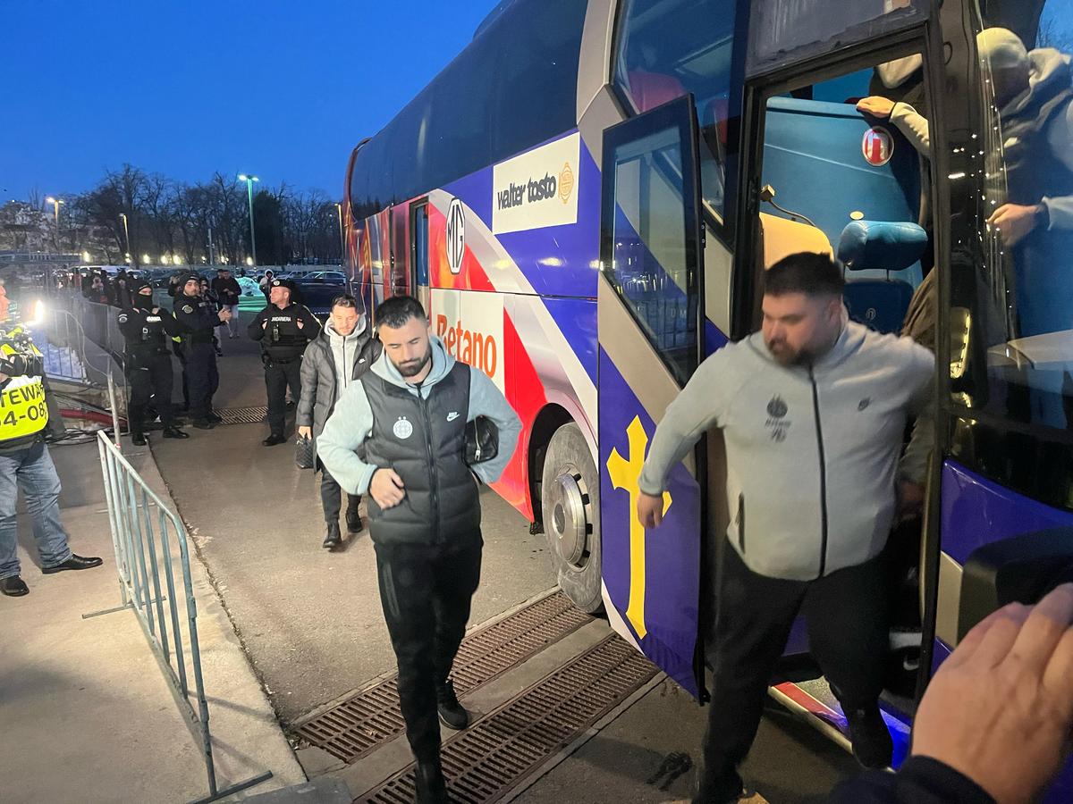 FCSB - Dinamo, imagini înainte de meci