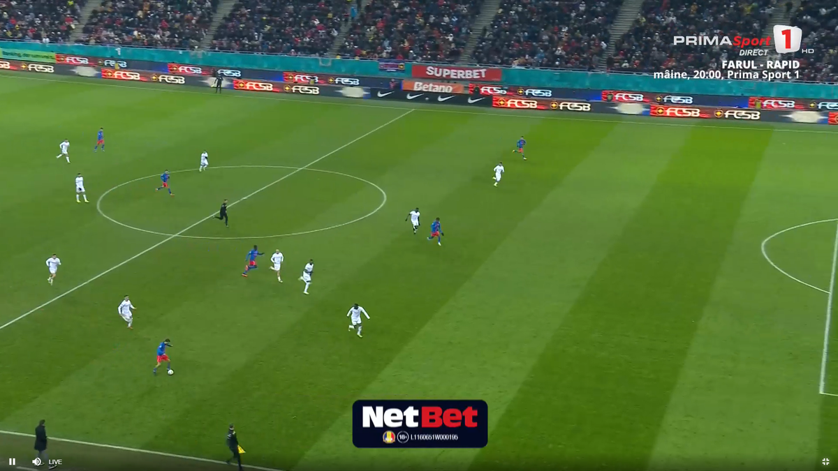 Gele, gol în FCSB - Dinamo