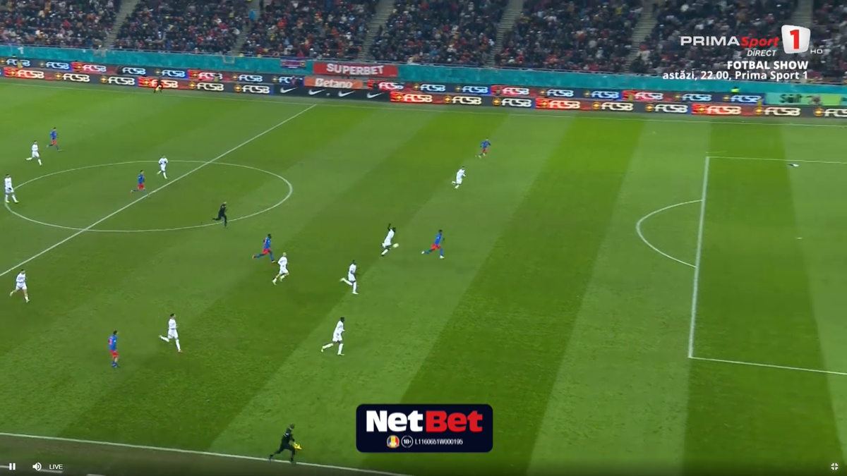 Gele, gol în FCSB - Dinamo
