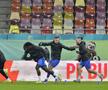 Andre Duarte, Joao Paulo, Olaru și Ofri Arad, înainte de FCSB - Metaloglobus. Foto: Cristi Preda (GSP)