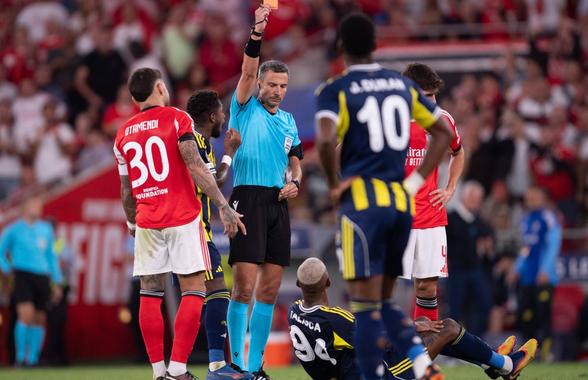 UEFA n-are milă de Jose Mourinho » Îl va fluiera arbitrul care l-a demis de la Fenerbahce!
