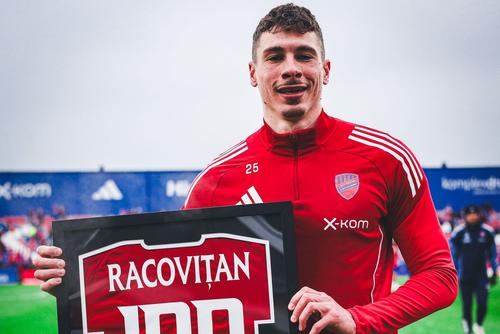 Bogdan Racovițan, meciul 100 în tricoul lui Rakow / foto: Facebook @ Rakow Czestochowa