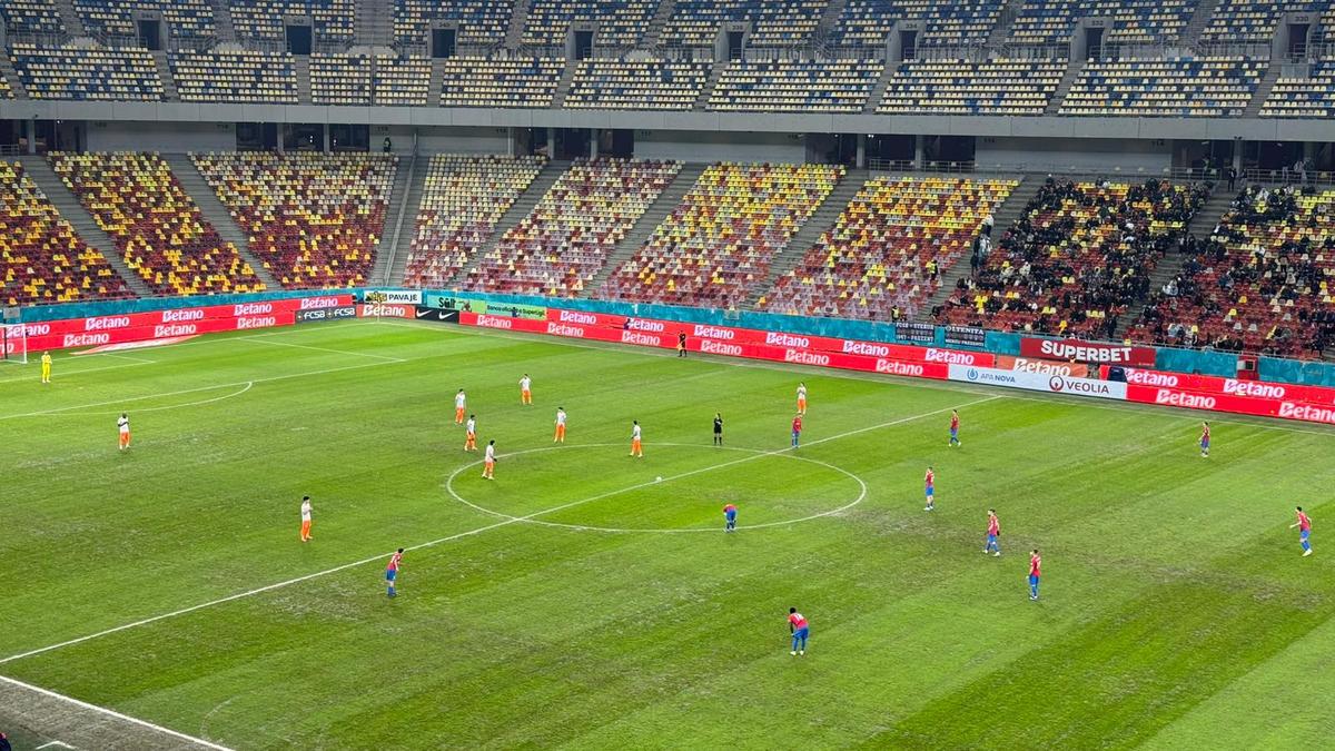 FCSB - Metaloglobus, asistență scăzută pe cel mai mare stadion al țării // foto: Sergiu Alexandru (GSP)