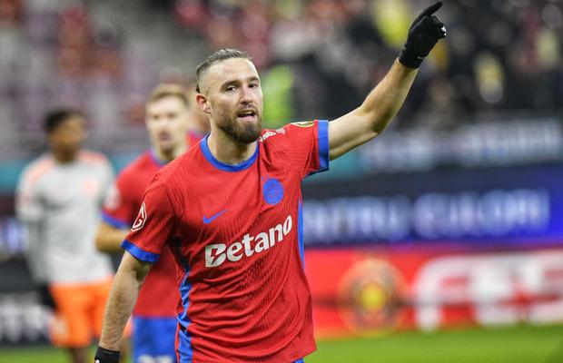 Ofri Arad a recunoscut după debutul la FCSB: „Am avut probleme la menisc, dar pot să joc și cu dureri”