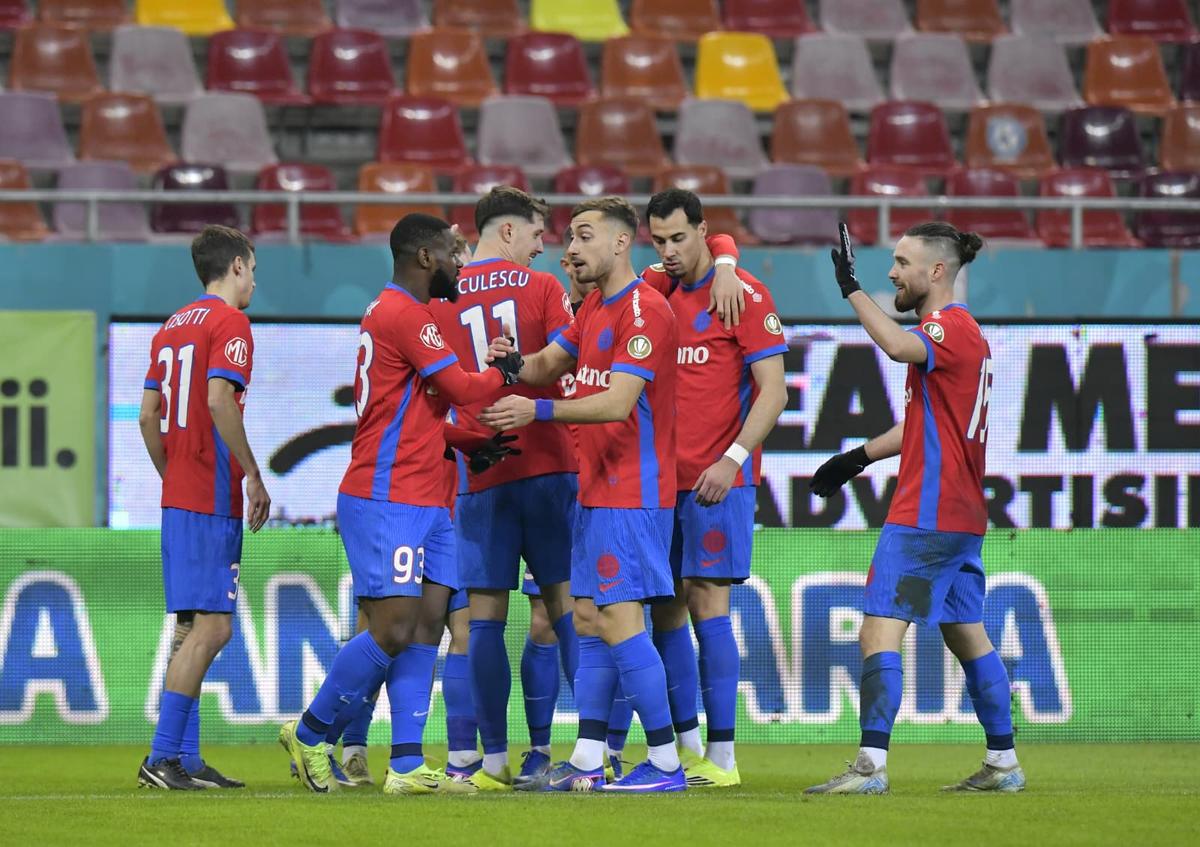 Darius Olaru a pasat perfect, David Miculescu s-a distrat cu portarul de la Metaloglobus » Cum s-a marcat golul care a adus liniștea pentru FCSB