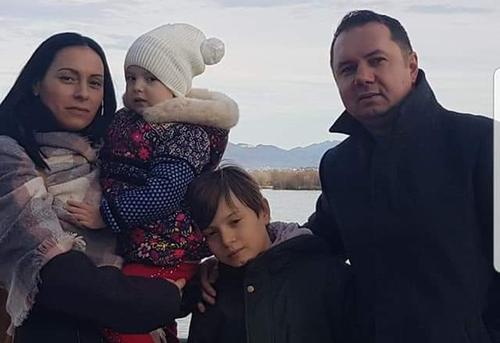 Orlando Popa și familia