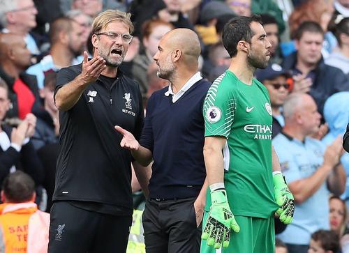 Jurgen Klopp și Pep Guardiola, foto: Imago